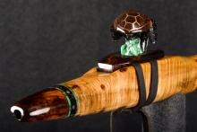 Koa Native American Flute, Minor, Mid A-4, #R21D
